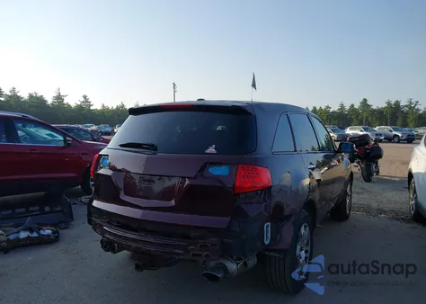2009 Acura Mdx Technology Package из США, поврежденный, VIN 2HNYD28489H526633